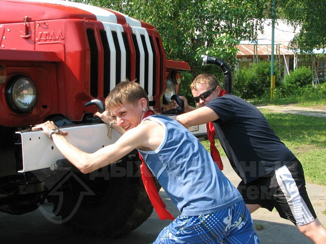 Помощь пожарным