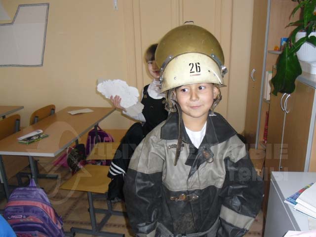 Юный пожарный