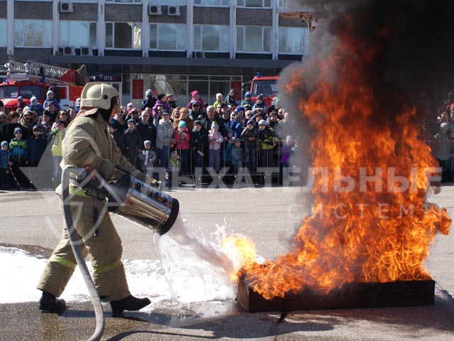 Показательные выступления на День пожарной охраны1