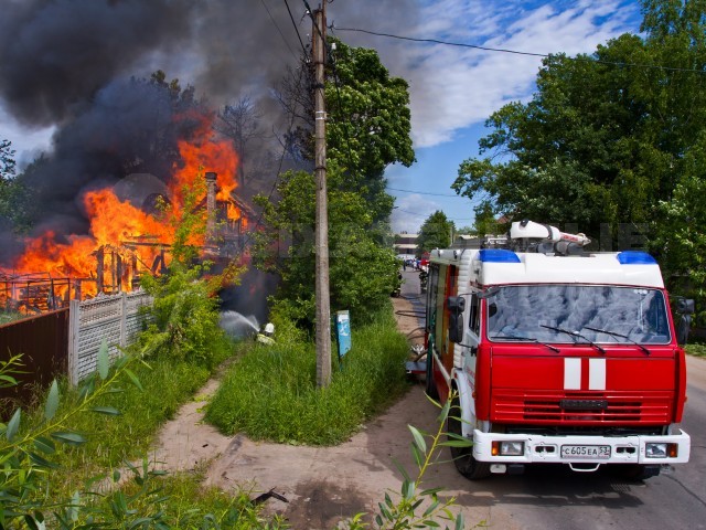 Пожар на Полевом