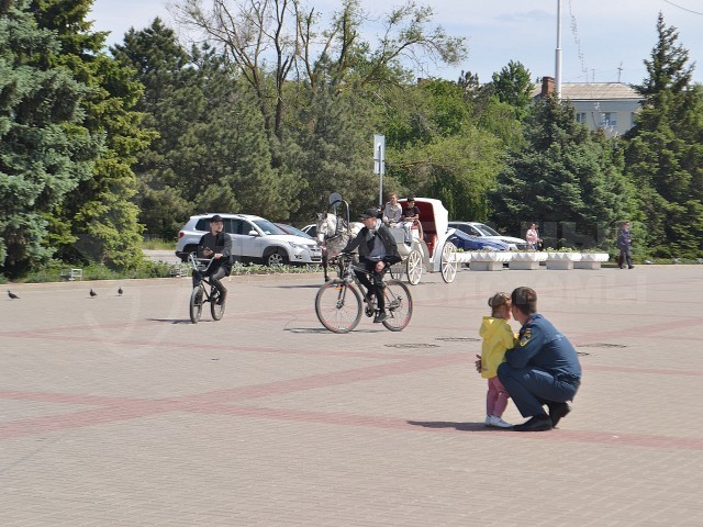 Светлый, чистый день.