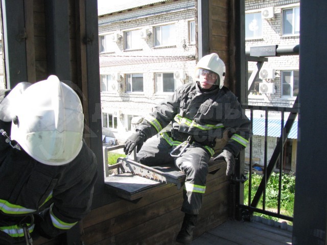 Фрагмент с тренировочного занятия.