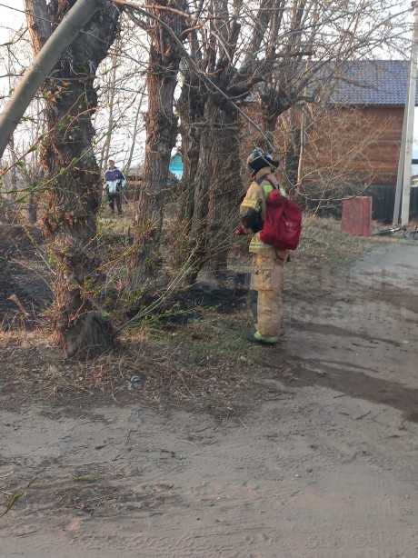 Пожар в черте города