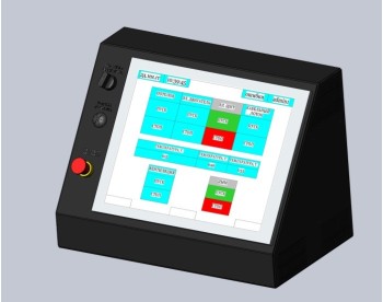 Стационарный пульт управления с сенсорной панелью