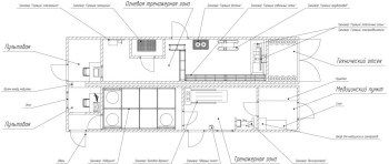 Схема размещения оборудования УТП-2